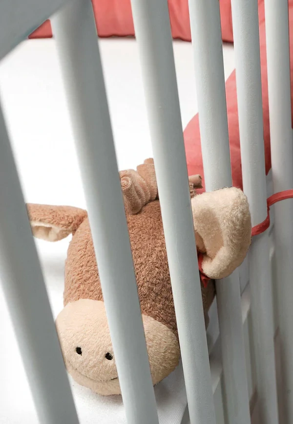 Ochranná Zábrana do Postýlky OSLÍK Emmily (180 cm) – Mantinel Růžový