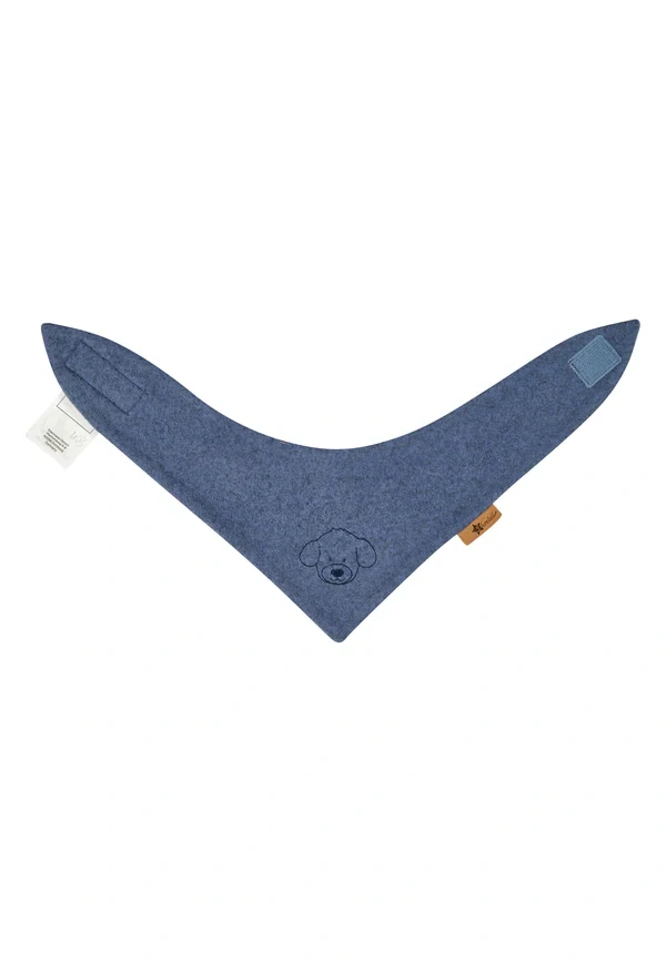 Dětský šátek - Nákrčník Pejsek z jemného melanžového žerzeje