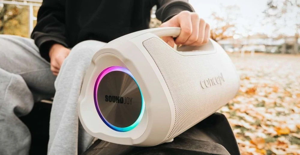 Bezdrátový Bluetooth reproduktor SoundJoy BR5060 Taupe (60 W)