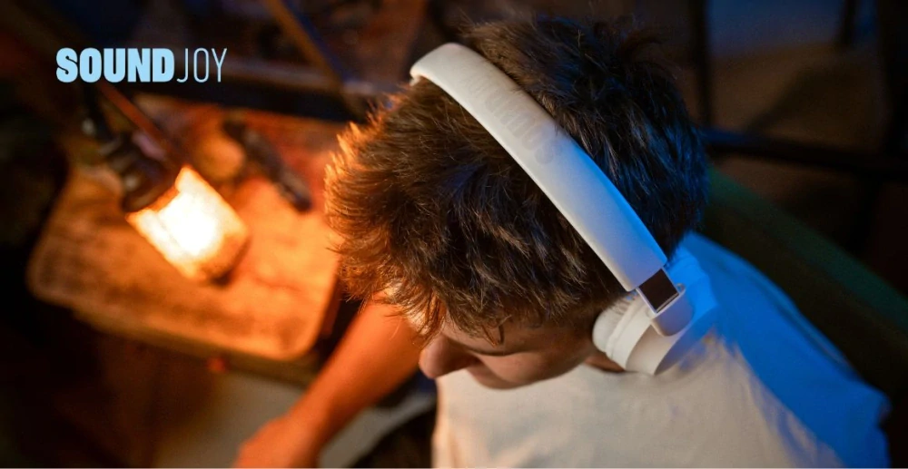Bezdrátová sluchátka SoundJoy Concept HS4081 White