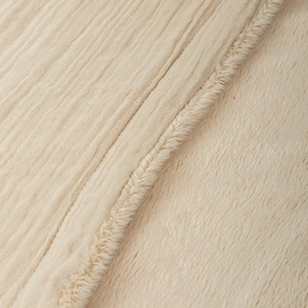 Oboustranná dětská deka Mušelín & Coralina béžová