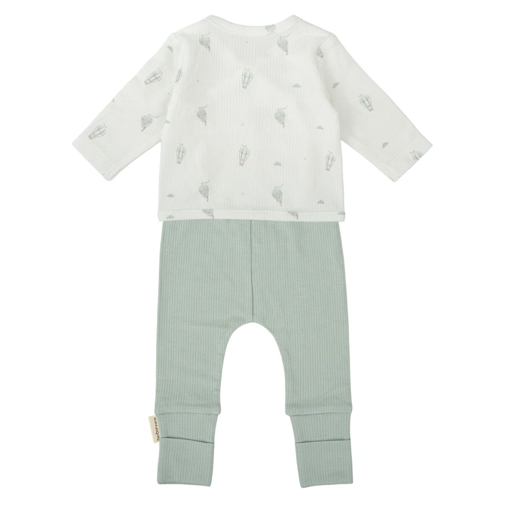 Kojenecká 4-dílná bambusová sada Bimbidreams Blue Sky – dárkový set vel. 56