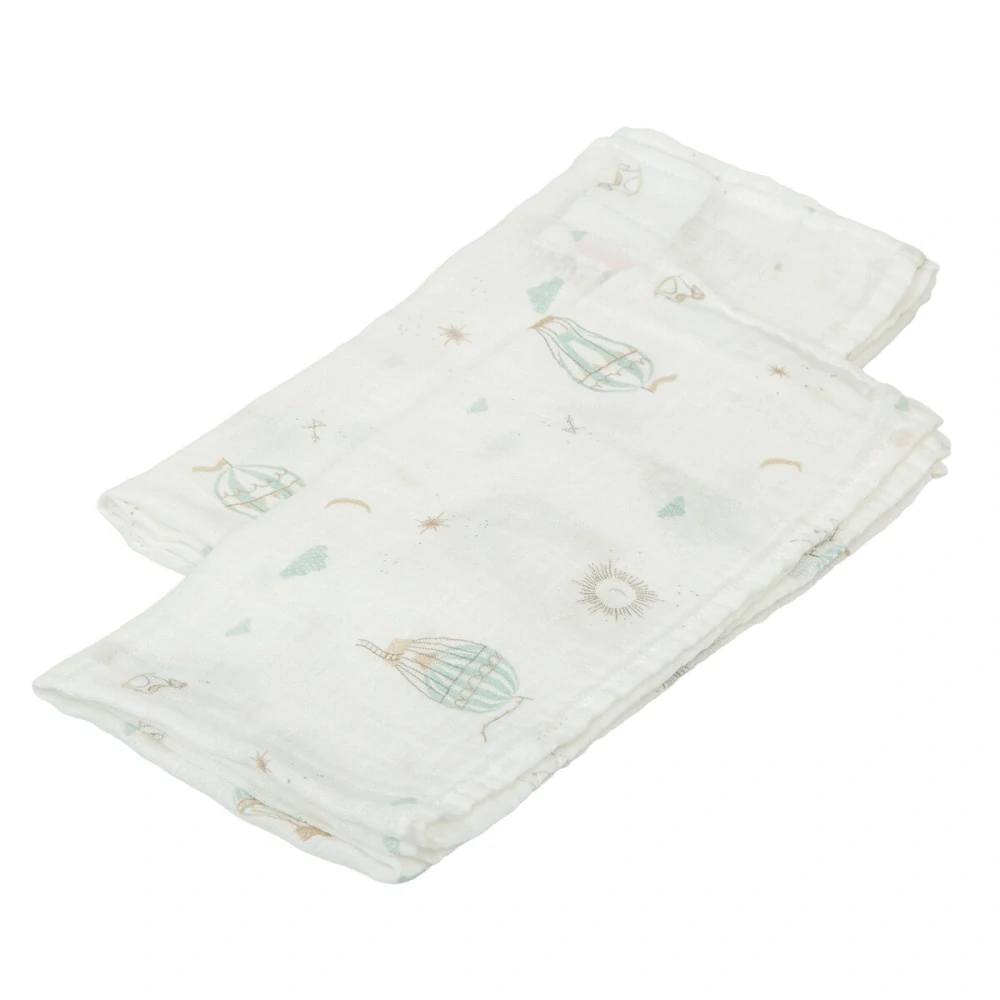 Bambusové pleny sada 2ks BimBi 60x60cm Blue Sky