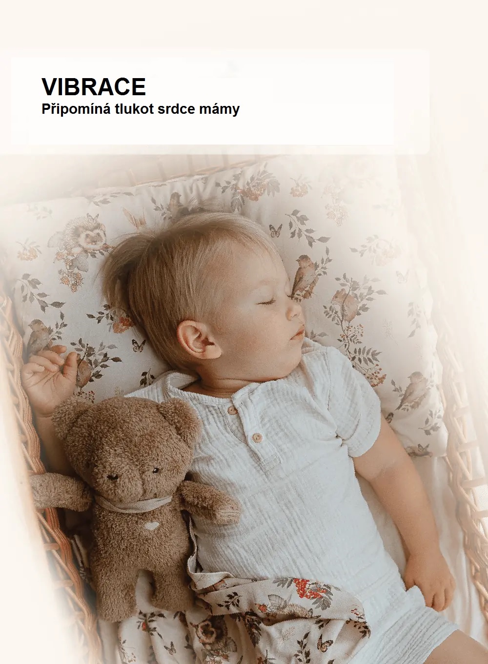 MyHummy Medvídek browen 7 v 1 s lampičkou a APP