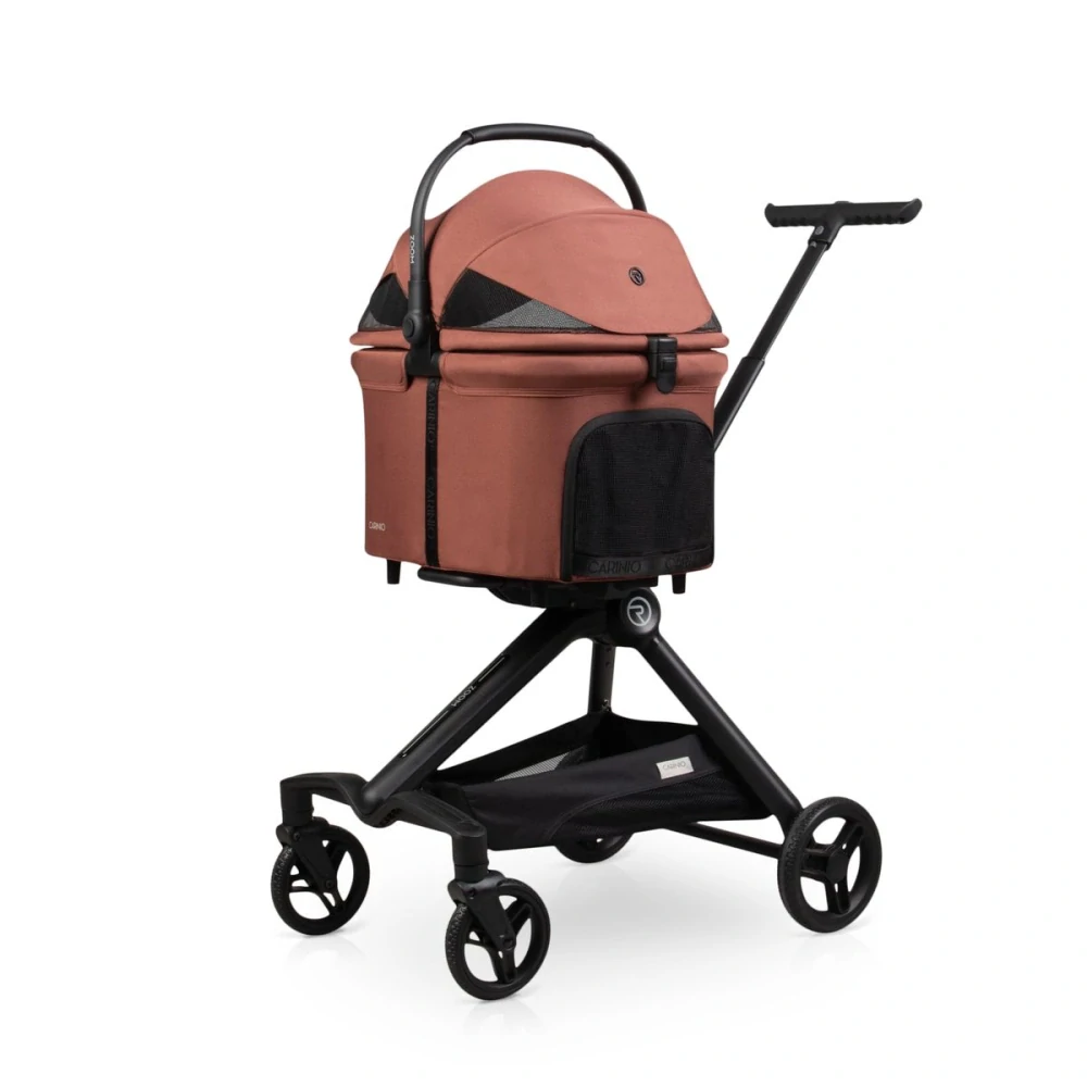 Luxusní kočárek Carinio Zoom Terra Pet S AUTOM/ZOOMEM/TERRA