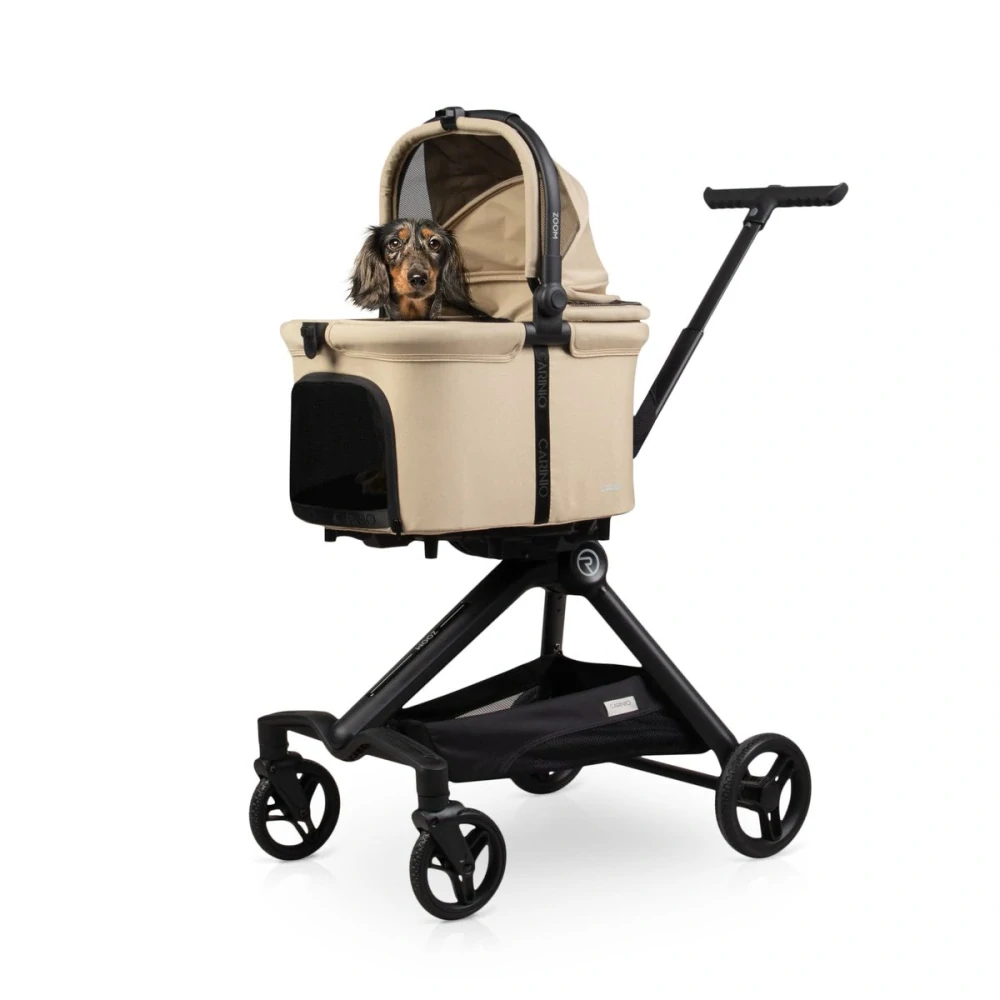 Luxusní kočárek Carinio Zoom Pet S AUTOM/ZOOMEM