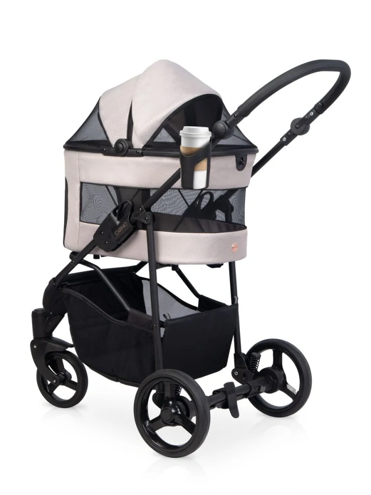 Kočárek Carinio EOS Sand pro mazlíčky
