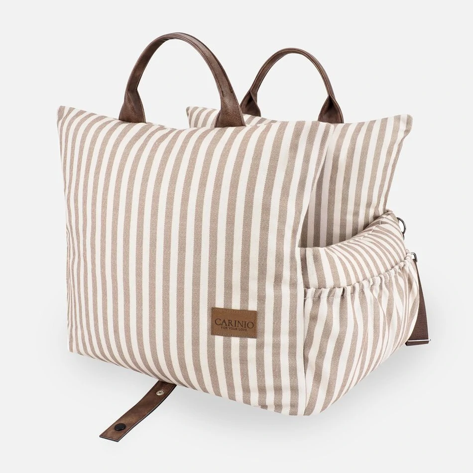 CARINIO VOYAGER 3v1 sand beige - Pelíšek, transportér, autosedačka pro zvířata