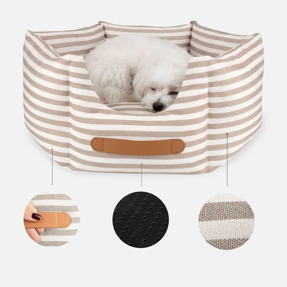 CARINIO HEXA Sand Strip S- Šestiúhelníkový pelíšek pro psy a kočky 