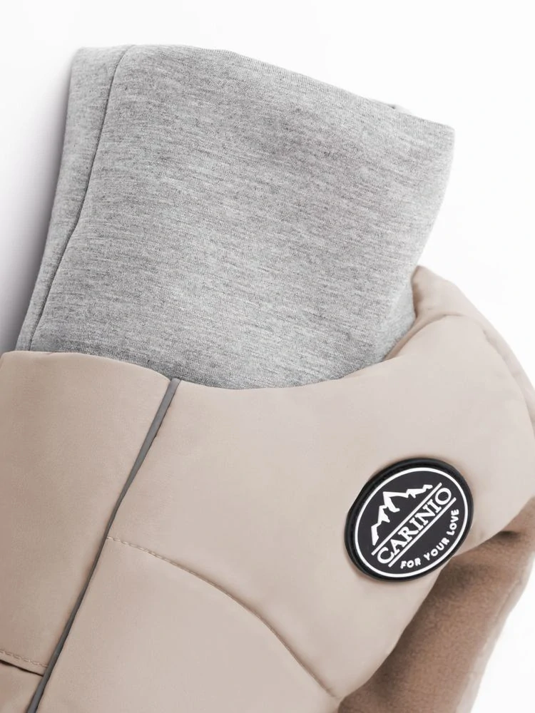 CARINIO POLAR HIKE Blush Psí bunda s fleecem vel. XS