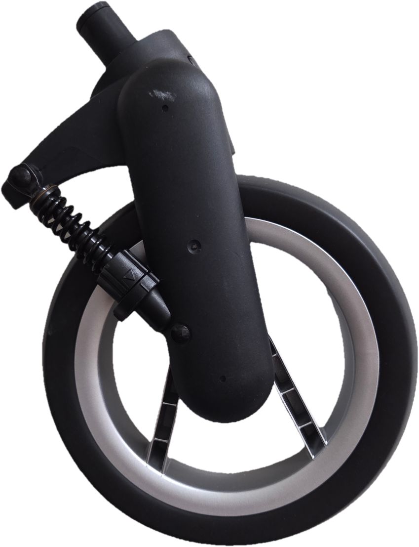 ND_kolečko na kočárek MUTSY Evo přední levé včetně závěsu