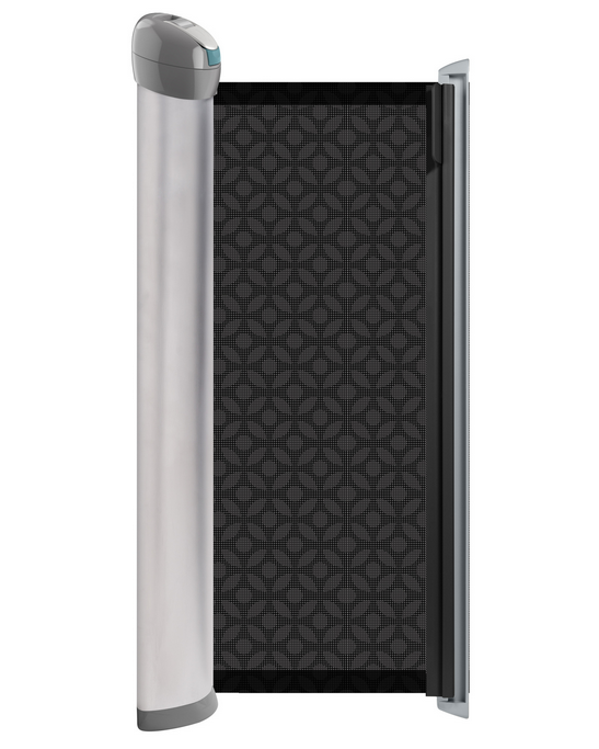 Bezpečnostní samorozváděcí bezpečnostní zábrana do dveří (šířka až 127 cm) Summer black