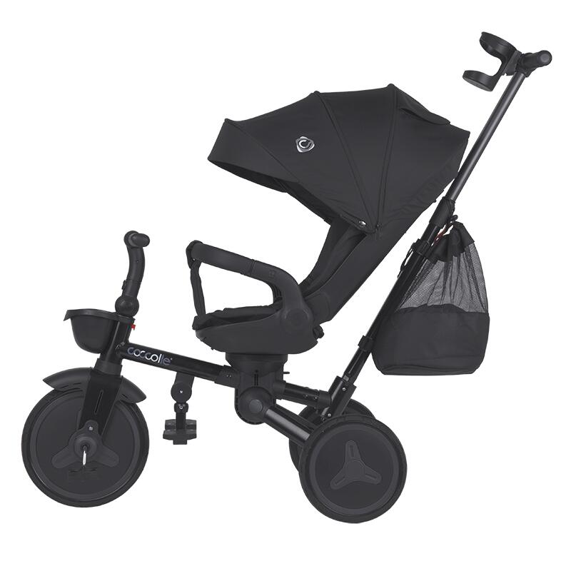 Skládací tříkolka Coccolle Urbio Plus Jet Black