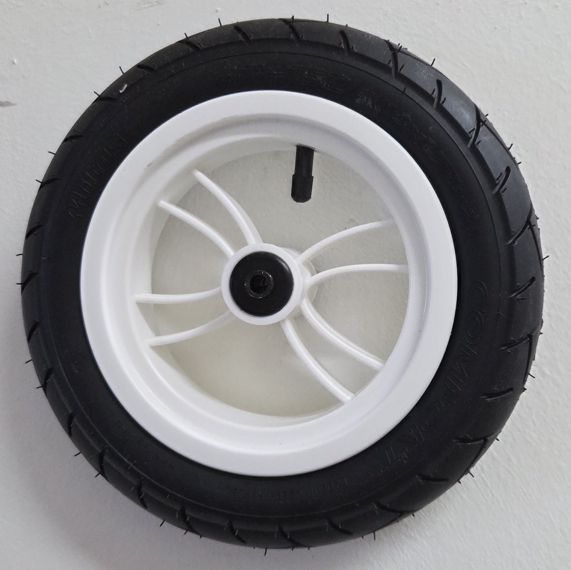 ND_přední kolečko Magnetico nafukovací - bílé 47x152 čtyřpaprskové rozdvojené