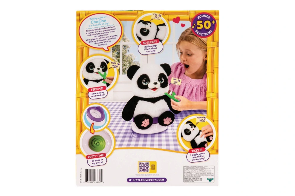 Interaktivní Baby Panda ChuChu Little Live Pets