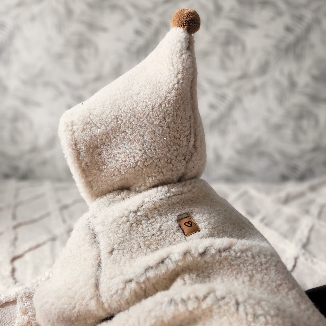 Dětský vlněný overal Nevada Premium béžový - vel.50/56