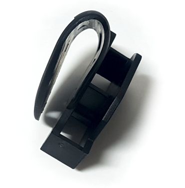 ND_středová část konstrukce plastová LEVÁ - černá