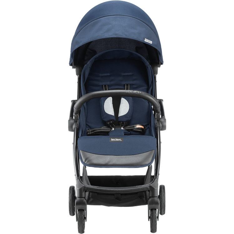  Sportovní ultra lehký samoskládací kočárek Leclerc Magicfold Plus Blue + celá sada včetně hluboké korby AKCE - výprodej