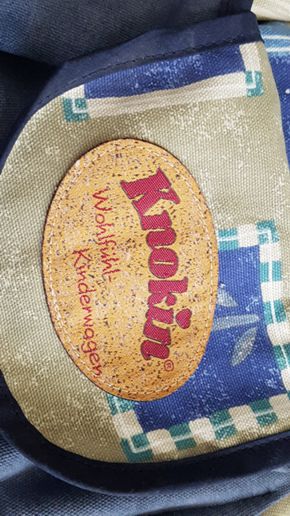 ND_taška pro přenášení miminka do kočárku Knokin z ovčího rouna - výprodej