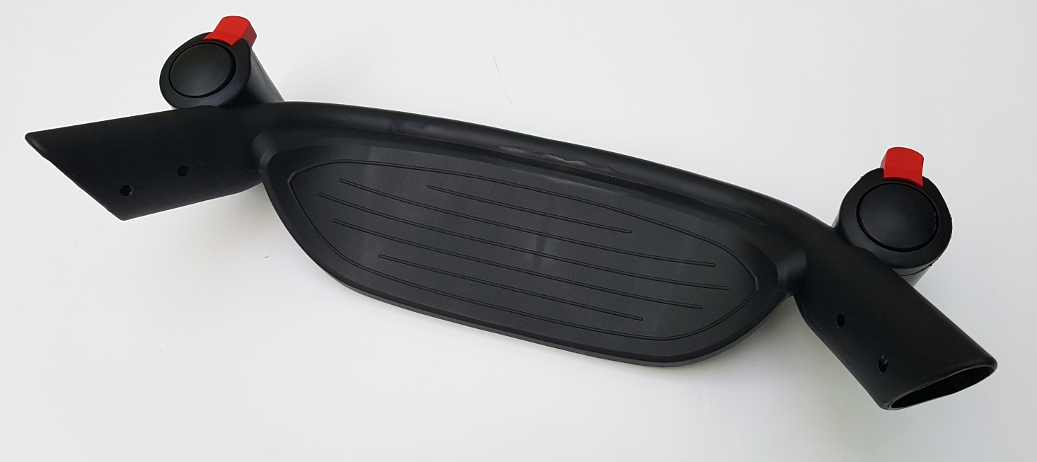 ND_přední náprava na kočárek kompletní černá - maximo