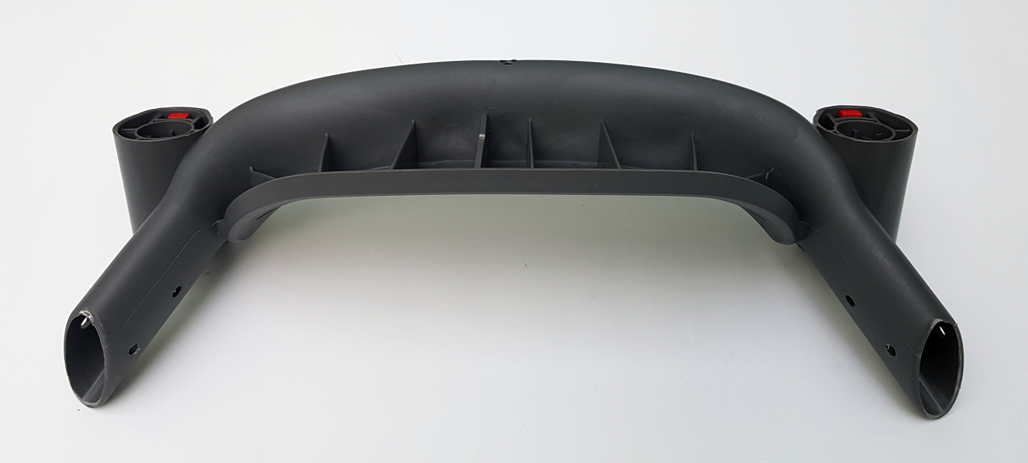 ND_přední náprava na kočárek kompletní šedá - maximo