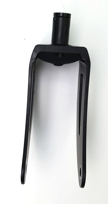 ND_závěs - vidlice na kolo kočárku X-lander XA - držák kovový s tlačítkem