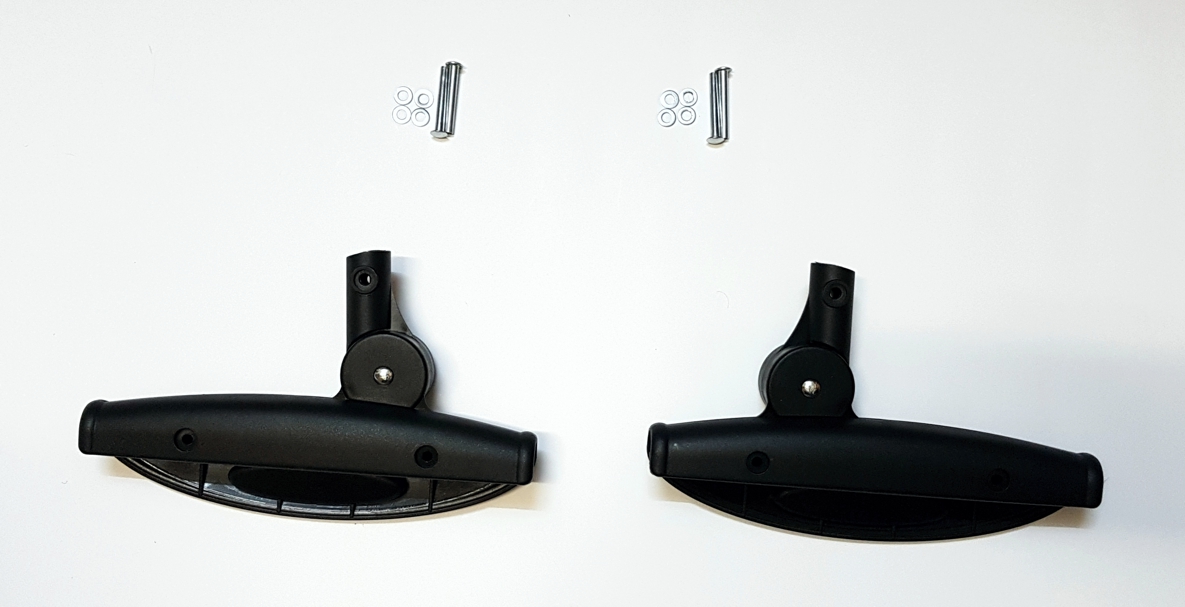 ND_držák boudy hluboké korby - rohatka - tichý - sada černý