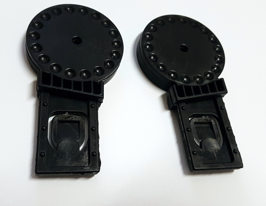 ND_rohatky na boudu černé s vnitřním ozubením SADA rohatka packa + bermamatky