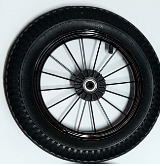 ND_kolečko na kočárek TAKO -nafukovací drátěné vzhled měděné