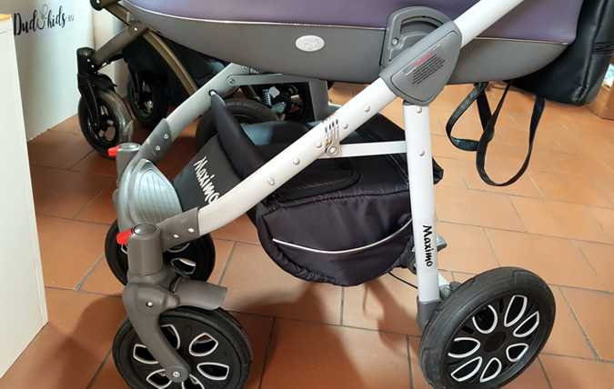 ND_koš pod kočárek_MAXIMO /Paradise - černý