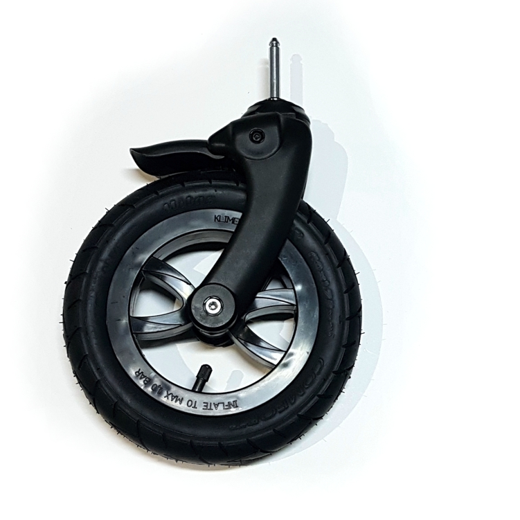 ND_kolečko na kočárek Melody - přední + antishock závěs černé