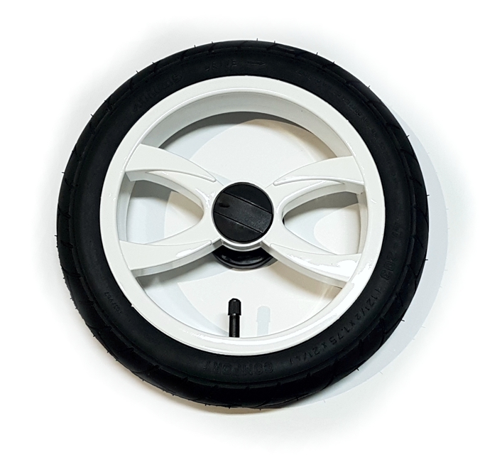 ND_kolečko ke kočárku - Melody zadní -bílé 47x203