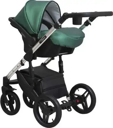 Kombinovaný kočárek EUFORIA PREMIUM EP-7 green