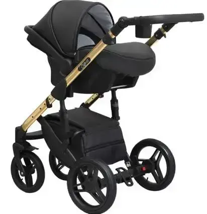 Kombinovaný kočárek EUFORIA PREMIUM EP-2 gold/black