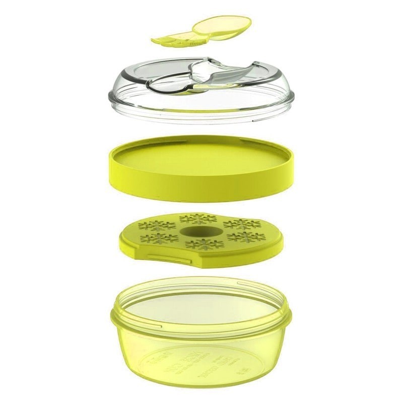 Svačinový box Spider s chladicí vložkou Carl Oscar - N'ice Cup Green