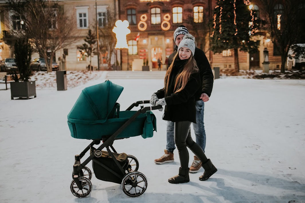  Kombinovaný kočárek Paradise Baby VR - green 04