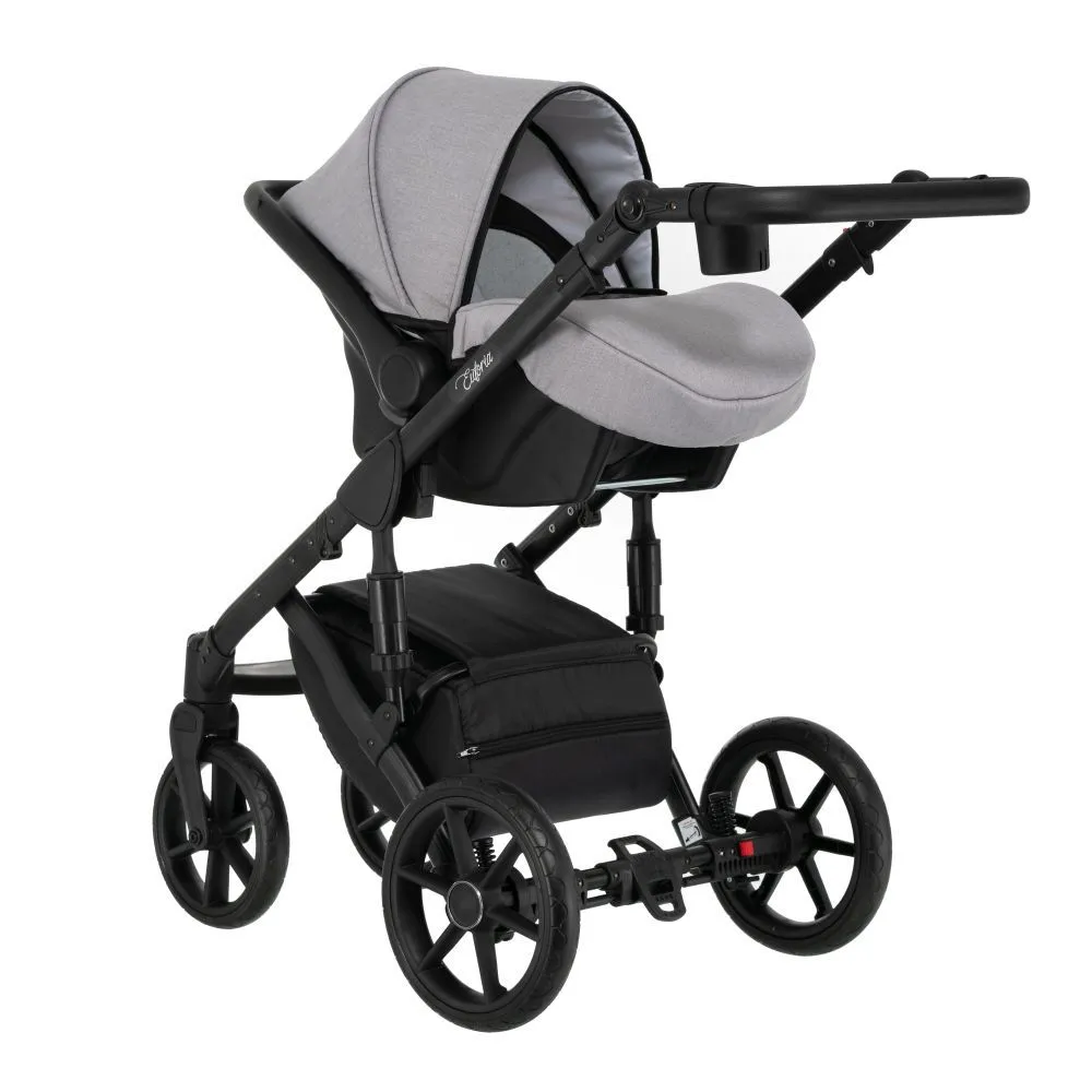 Kombinovaný kočárek EUFORIA S 01 grey