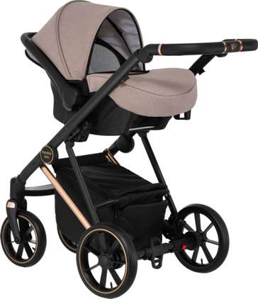  Kombinovaný kočárek Paradise Baby VR - béžový 08