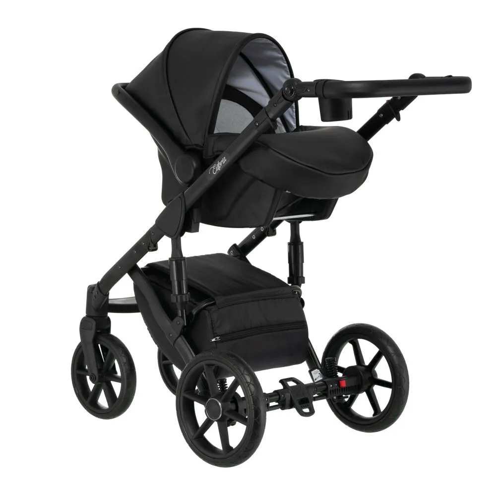  Kombinovaný kočárek EUFORIA S 07 eco black