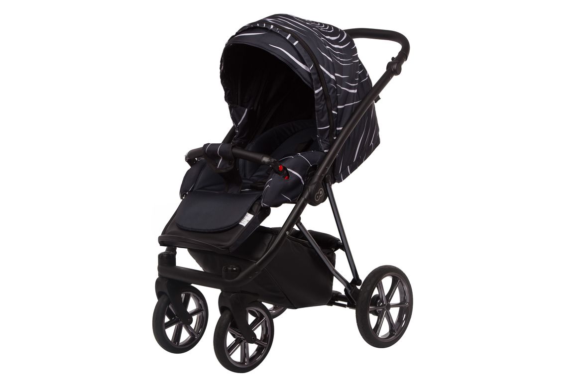 Kombinovaný kočárek Boss  2v1 dark grey