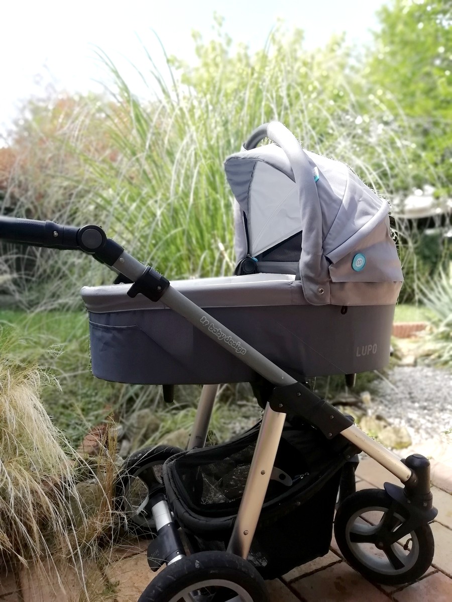 PŮJČOVNA - Hluboký kočárek Baby design LUPO - šedý