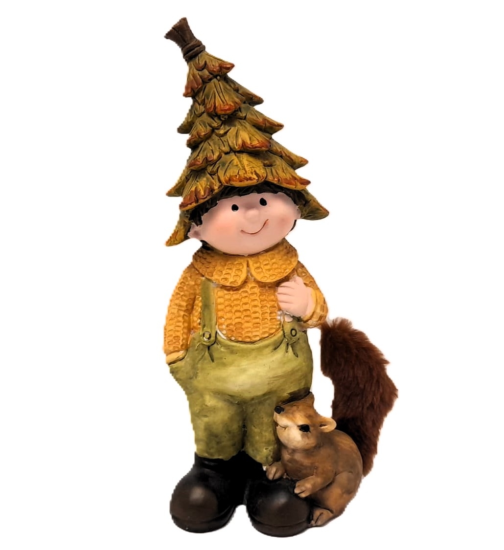 Dekorační figurka podzimni-děti 