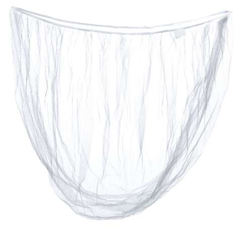Síť moskytiéra na kočárek - universální - bílá 140cm