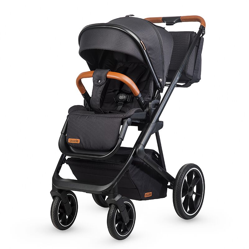   Kočárek Coccolle Nessia 2v1 travel system Diamond Black 