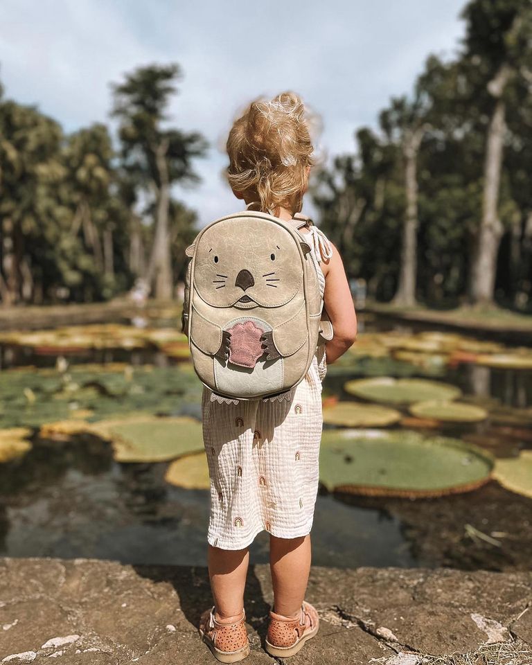 Dětský batůžek z eco kůže BOBR - Big Bobr Mathilda