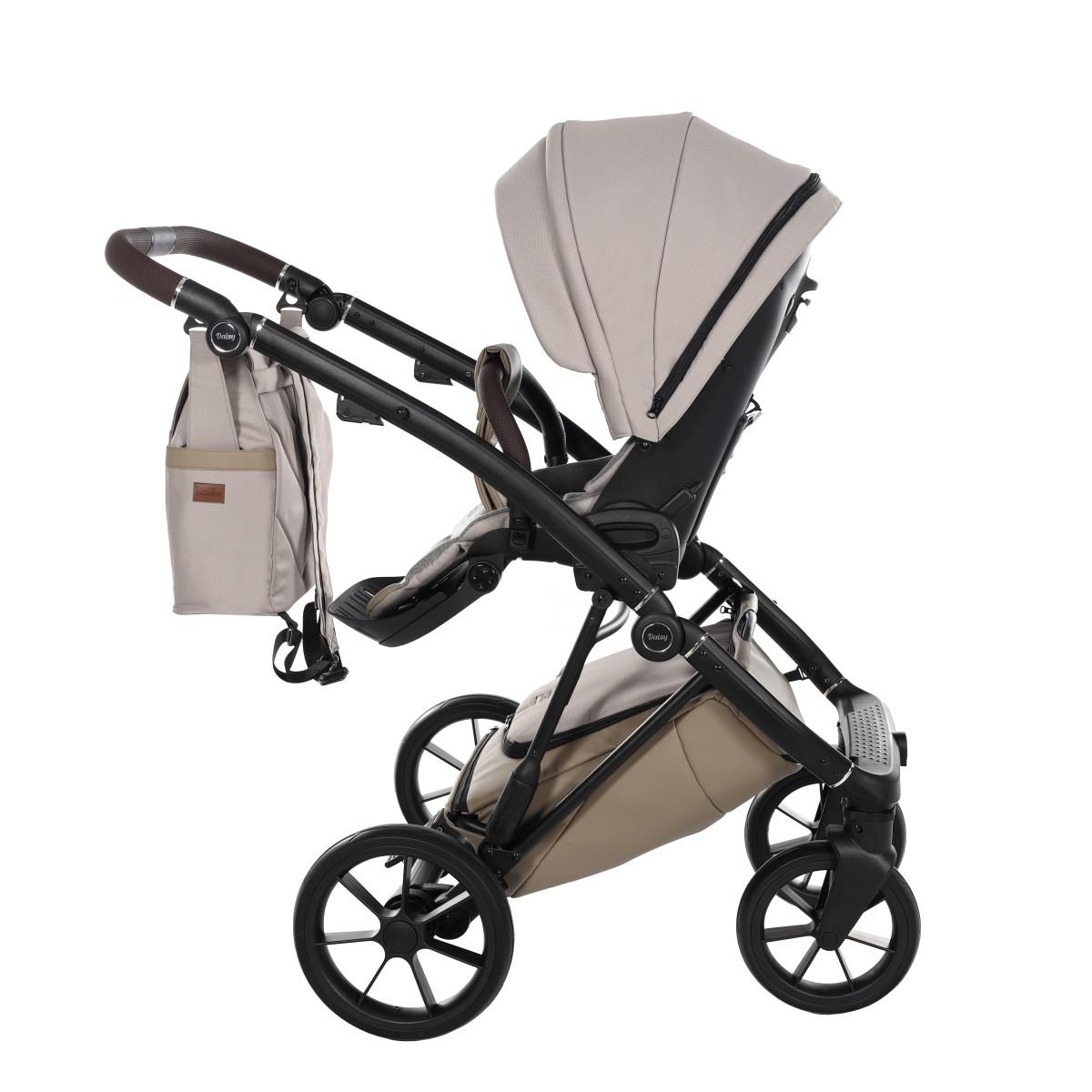 Kočárek Jasmine Daisy Soft 2v1 - 05 Mocca