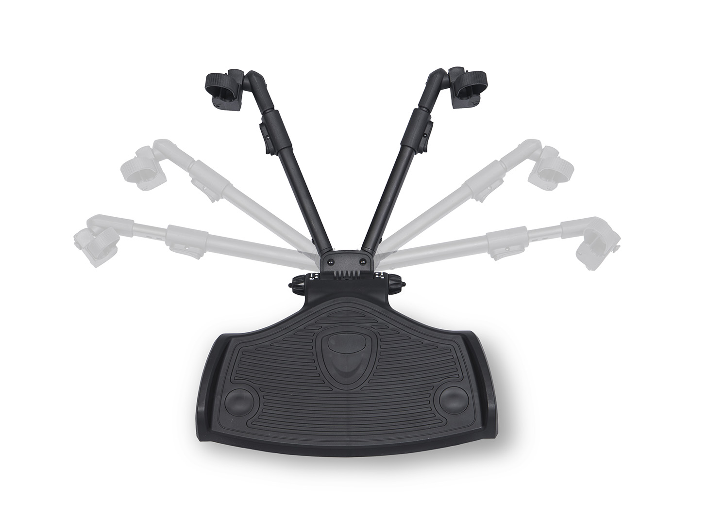 Universální nastavitelné stupátko za kočárek Calibro se sedátkem