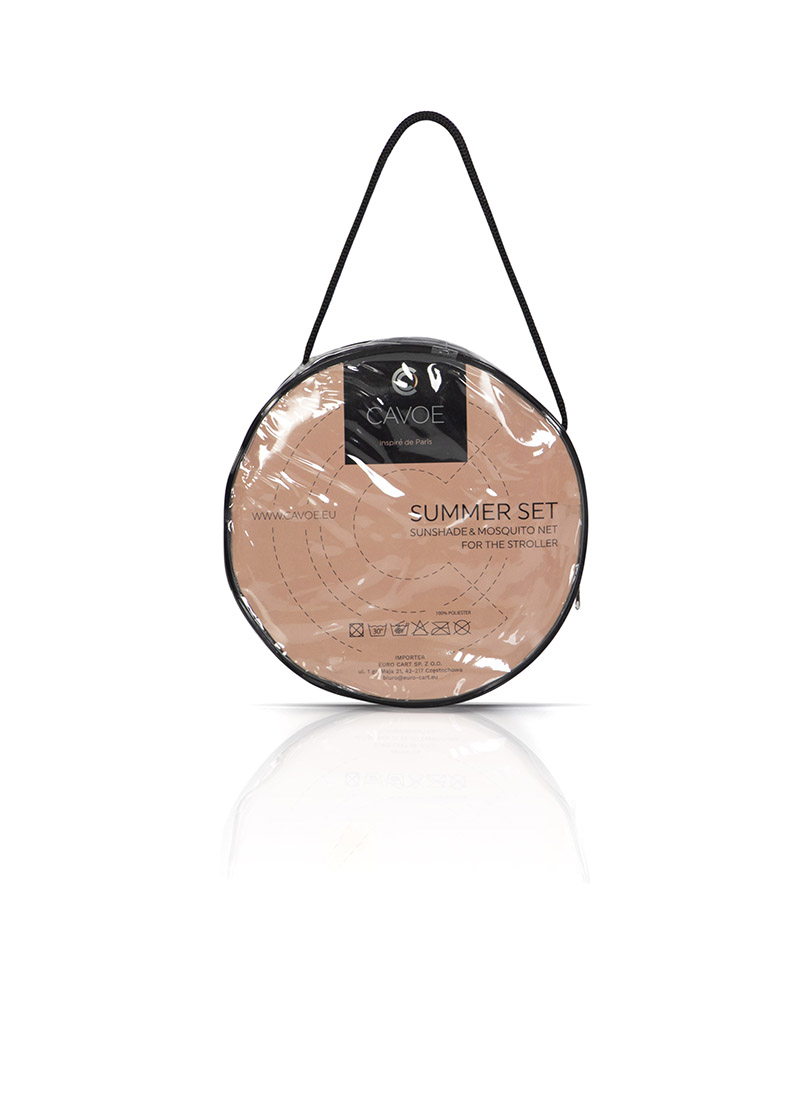Moskytiéra Cavoe 2v1 na dětský kočárek 