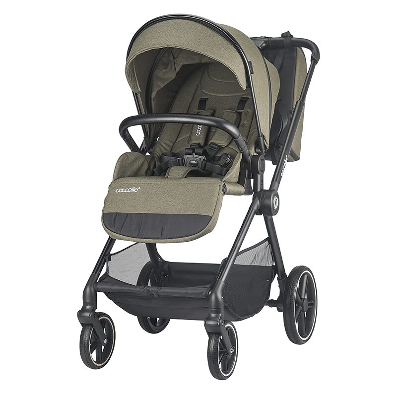  Kočárek Coccolle Lissia 3v1 travel system Moos green