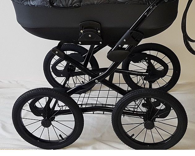 ND_kolečko EXCELLENT kompletní - rozměr 44-288 kovové - špicové - černé